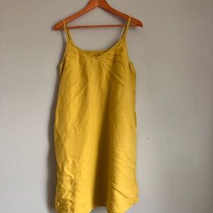 notPERFECTLINEN slip dress